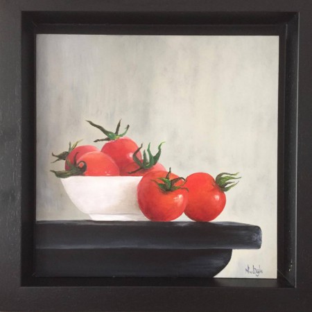 olieverf op muspaneel 20x20 VERKOCHT